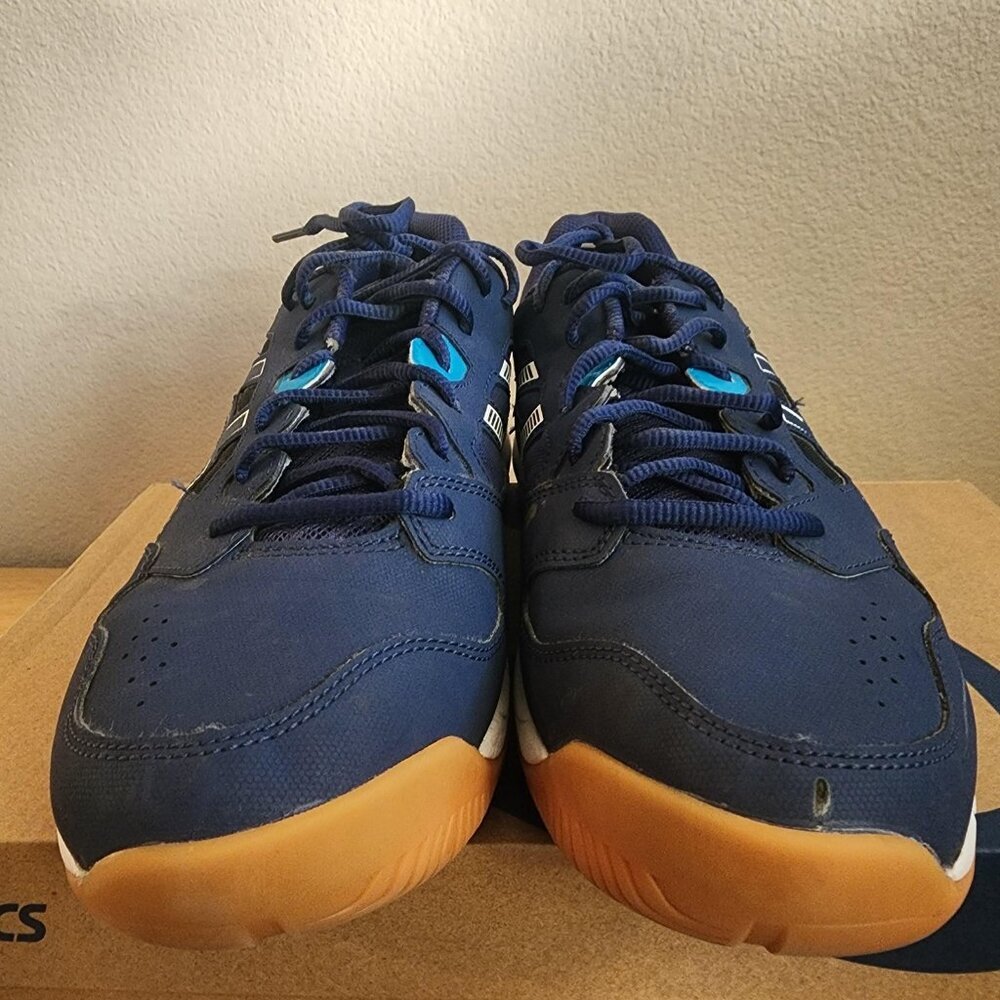 ASICS GEL-RENMA Shoes Mens Size 11 Indigo Blue Court Pickleball 1071A068-402 - Picture 7 of 14